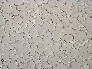 Metal structure of tungsten