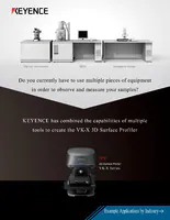 VK-X 3D激光扫描显微镜:由行业的应用示例