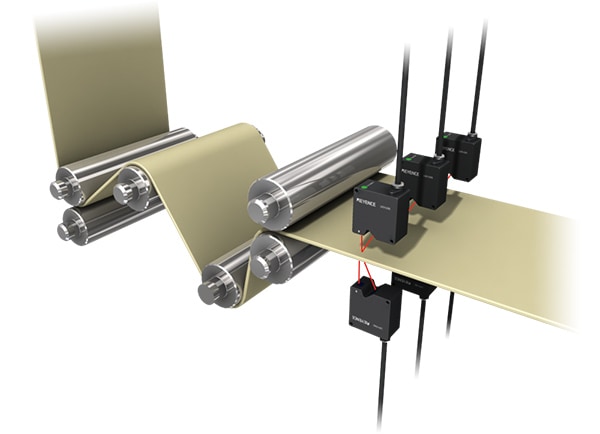 未切面片的厚度测量