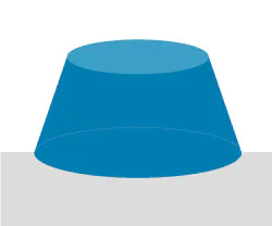 Height and volume of overlap/bead