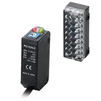 PZ -M62P - Square retro-reflective M8 Connector Type, PNP