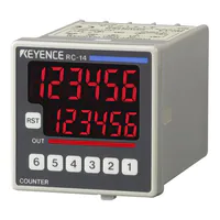 RC-13 - 48mm□6位7段LED，一级预置，交流电源