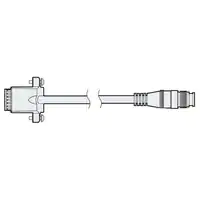 GL-RPC03PS  - 主机连接电缆，用于延伸，0.3-M，PNP